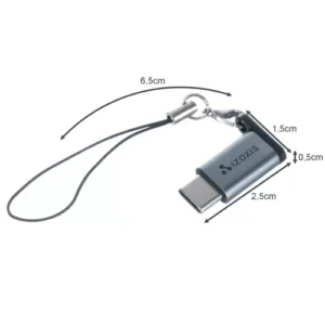 USB-C – USB micro B 2.0 adapteris - Image 3