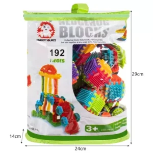 Statybiniai blokeliai - ežiukai 192 vnt. Kruzelis 20376 - Image 3