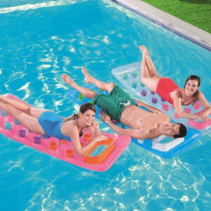 Bestway pripučiamas plaukimo čiužinys su langeliu 1 asmeniui 188x71cm 43040 - Image 3