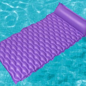 Bestway pripučiamas vyniojamas vandens čiužinys 213x86cm VIOLETINIS 44020 - Image 3