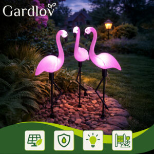 Saulės sodo lempa - flamingas Gardlov 21151 - Image 4