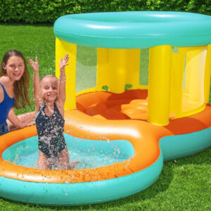 Bestway 2in1 rinkinys pripučiama žaidimų aikštelė Jumptopia baseinas + batutas 52385 - Image 4