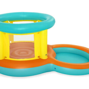 Bestway 2in1 rinkinys pripučiama žaidimų aikštelė Jumptopia baseinas + batutas 52385 - Image 5
