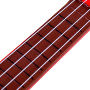 Vaikiška vaisių gitara 37 cm IN0033 – Braškės formos ukulelė - Image 6