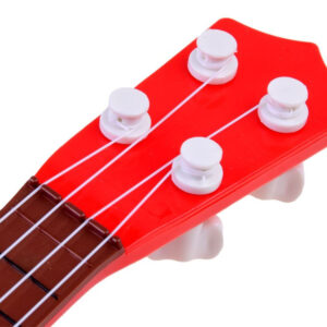 Vaikiška vaisių gitara 37 cm IN0033 – Braškės formos ukulelė - Image 5