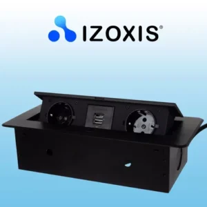„Izoxis 21446“ dvigubas USB lizdas, paslėptas stalviršyje - Image 2