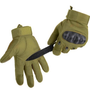 Taktinės pirštinės L-khaki Trizand 21771 - Image 3