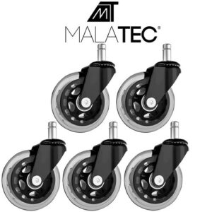 Ratai biuro kėdei - 5 vnt. Malatec 22077 - Image 2