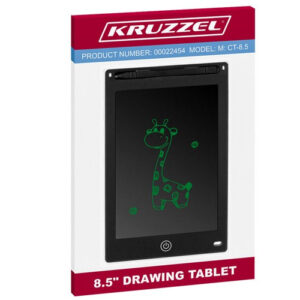 KRUZZEL 22454 8,5 colio juoda piešimo planšetė - Image 2