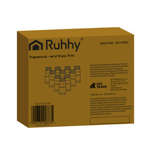 Kvapieji aliejai - 10 vnt. rinkinys, 15 ml, Ruhhy 21938 - Image 3