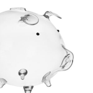 Piggy bank - stiklinė kiaulė Ruhhy 22588 - Image 6