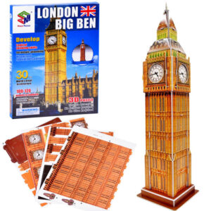 30 dalių 3D dėlionė London Big Ben ZA3802
