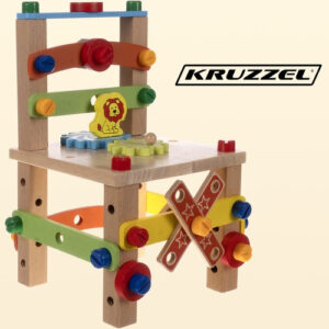 Medinė surinkimo kėdė Kruzzel 22506 - Image 3