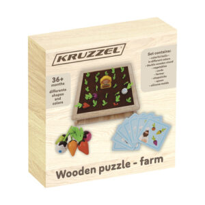 Medinė dėlionė - Kruzzel farm 22755 - Image 2