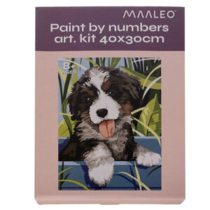 Tapyba pagal skaičius 40x30cm - Maaleo dog 22780 - Image 2