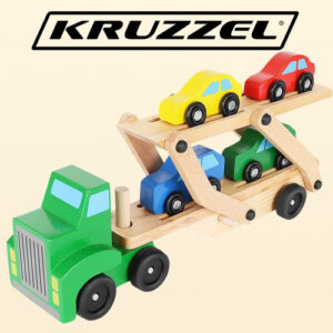Medinis sunkvežimis - vilkikas + lengvųjų automobilių komplektas 22698 - Image 3