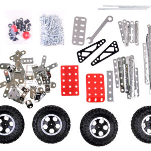 Metalinės konstravimo kaladėlės 288 el. 6in1 ZA3870 - Image 3