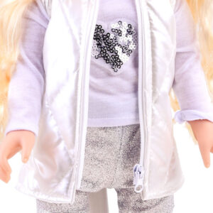 Elegantiška lėlė Adrianna, 45 cm, ZA3892 - Image 3