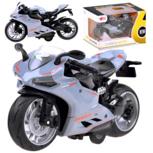 Lietas motociklo modelis su virvute, žaislas ZA3933 B