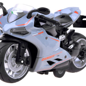 Lietas motociklo modelis su virvute, žaislas ZA3933 B - Image 2