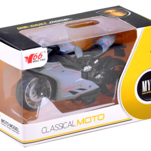 Lietas motociklo modelis su virvute, žaislas ZA3933 B - Image 6