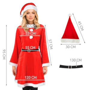 Kostiumas – ponia Claus Malatec 22702 - Image 4
