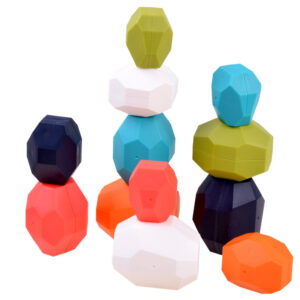 Kaladėlės STONES dėlionei piramidė balansui ZA3990 - Image 3