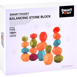 Kaladėlės STONES dėlionei piramidė balansui ZA3990 - Image 6
