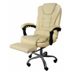 Biuro kėdė su atrama kojoms - smėlio spalvos Malatec 23287 - Image 4