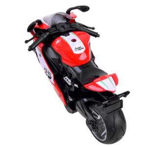 Lietas motociklo modelis su virvute, žaislas ZA3933 A - Image 3