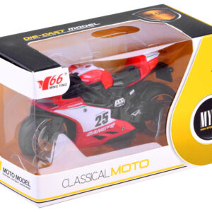 Lietas motociklo modelis su virvute, žaislas ZA3933 A - Image 6