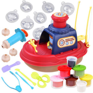 Plastilino ŽVEJYBOS LAIVAS ir žvejybos rinkinys + formelės ZA4026