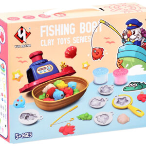 Plastilino ŽVEJYBOS LAIVAS ir žvejybos rinkinys + formelės ZA4026 - Image 7