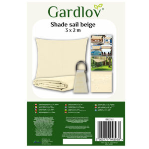 Saulės skėtis 3x2m - smėlio spalvos Gardlov 23163 - Image 3