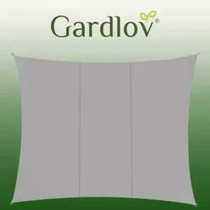 Saulės skėčio burė 4x3m - pilka Gardlov 23143 - Image 2