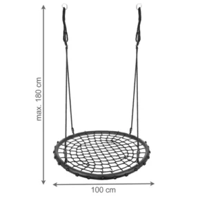 Sūpynės gandralizdžiui 100cm HB23513 - Image 3