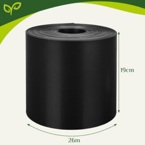 Tvoros juosta 19 cm x 26 m, 700 g/m2, antracito spalvos, 23909 - Image 2