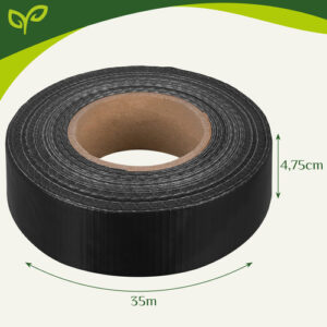 Tvoros juosta 4,75cmx35m 450g antracitas 23910 - Image 2