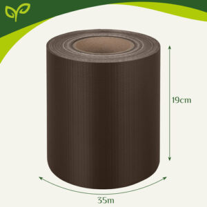Tvoros juosta 19cmx35m 450g/m2 ruda 23702 - Image 3