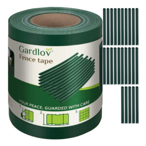 Tvoros juosta 19cmx35m 450g/m2 žalia 23699