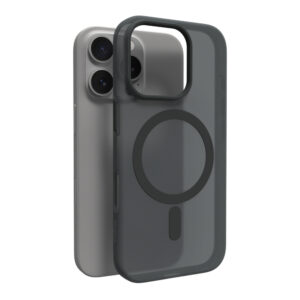 Puro Daylight MagSafe Silicone dėklas skirtas Apple iPhone 16 Pro - juodos spalvos