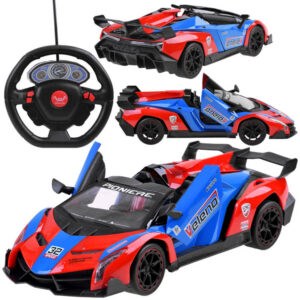Sportinis automobilis su atidaromomis durelėmis + nuotolinio valdymo pultas RC0583