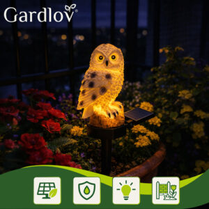Saulės sodo lempa - pelėda Gardlov 23847 - Image 4