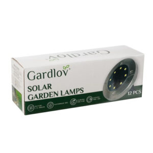 Saulės sodo šviestuvai - 12 vnt. Gardlov 24001 - Image 2