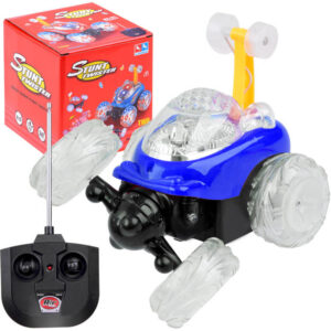 Žaislinis automobilis Stunt r/c pašėlusi transporto priemonė su nuotolinio valdymo pulteliu RC0236