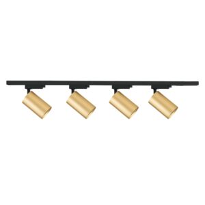 Lubinis bėginio apšvietimo komplektas DPM X-LINE 4xGU10, auksinis - Image 3