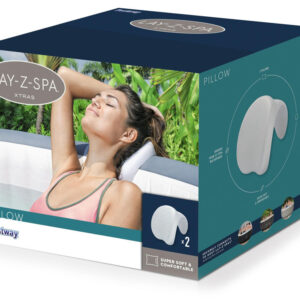 2 dalių Lay-z-spa Bestway galvos atrama, pagalvėlė 60307 - Image 6