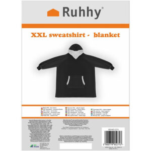 XXL megztinis - juoda antklodė Ruhhy 24403 - Image 2