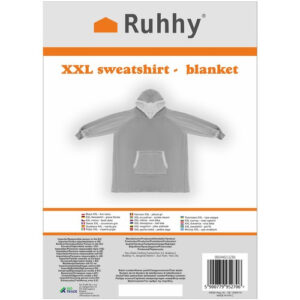 XXL megztinis - pilka antklodė Ruhhy 24402 - Image 2