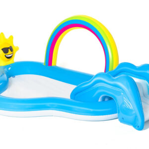 Bestway vandens žaidimų aikštelė RAINBOW AND SUNSHINE pripučiamas baseinas + čiuožykla 53092 - Image 8
